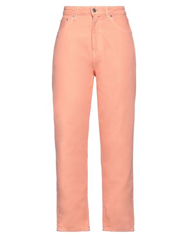 Woman Denim pants Salmon pink