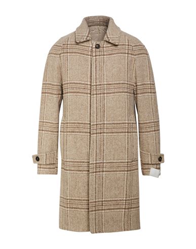 Platinum Man Coat Sand Size 40 Wool, Alpaca wool, Polyamide
