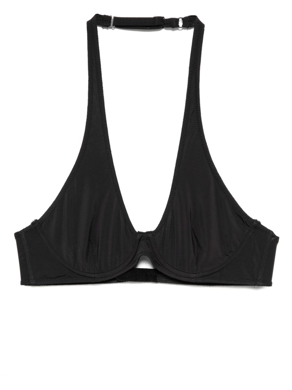 Halter-neck bra - Black