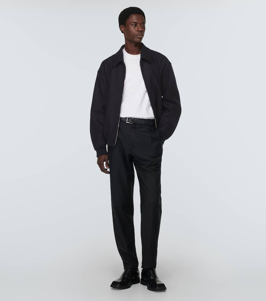 Dolce & Gabbana Wool-blend bomber jacket