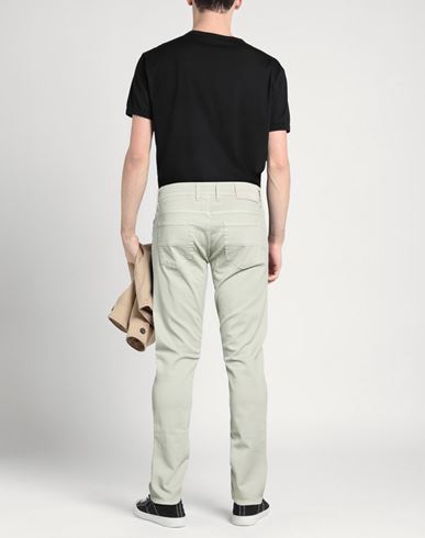 Man Jeans Light green Size 32 Cotton, PES, Elastane