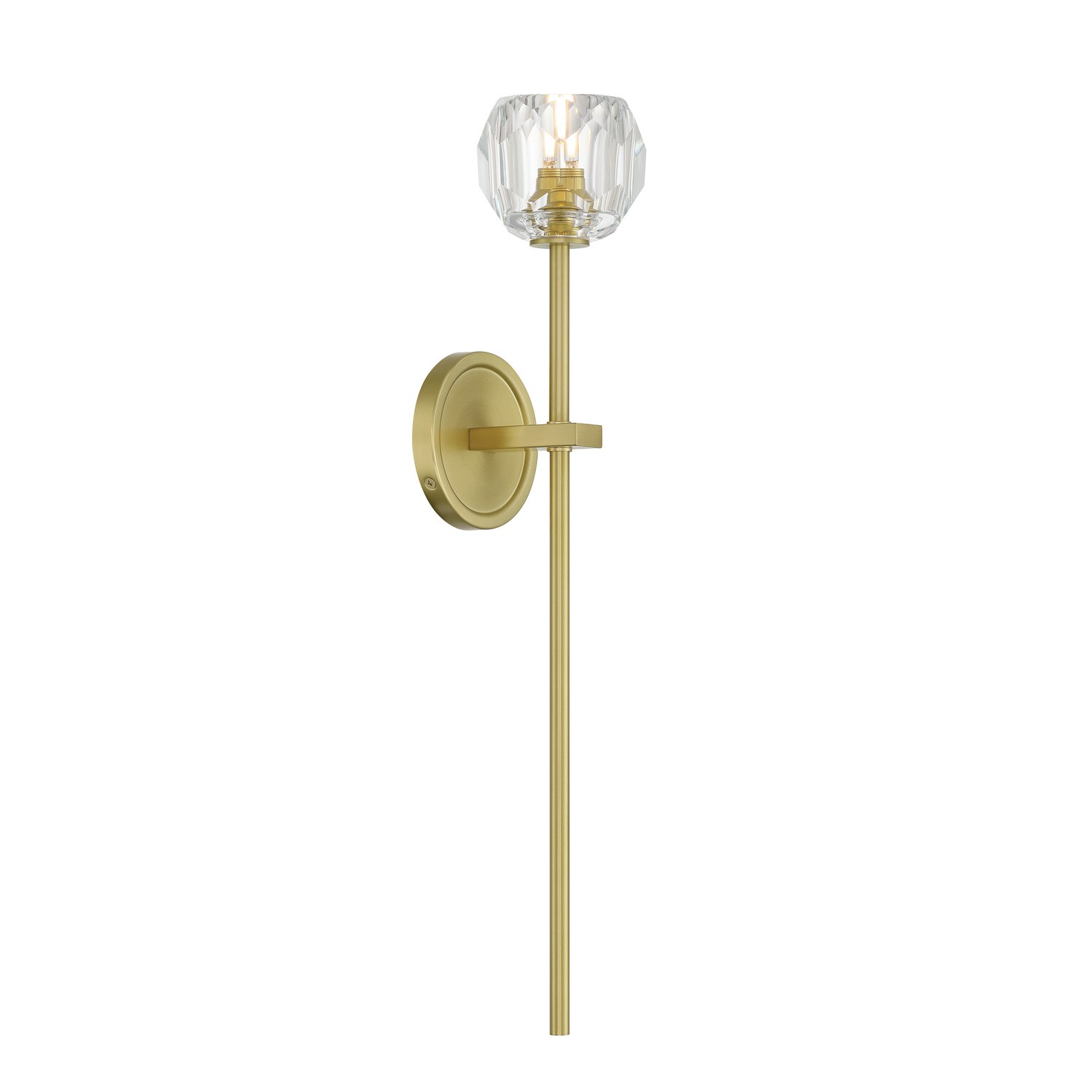 Soft Brass LED Wall Sconce from the Aragon Collection