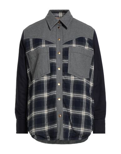 Woman Shirt Midnight blue Size S Cotton