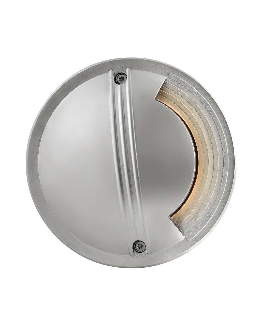 Stainless Steel LED Well Light from the Flare Collection