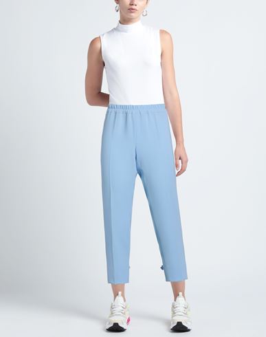 Woman Pants Light blue Size 6 Triacetate, Polyester