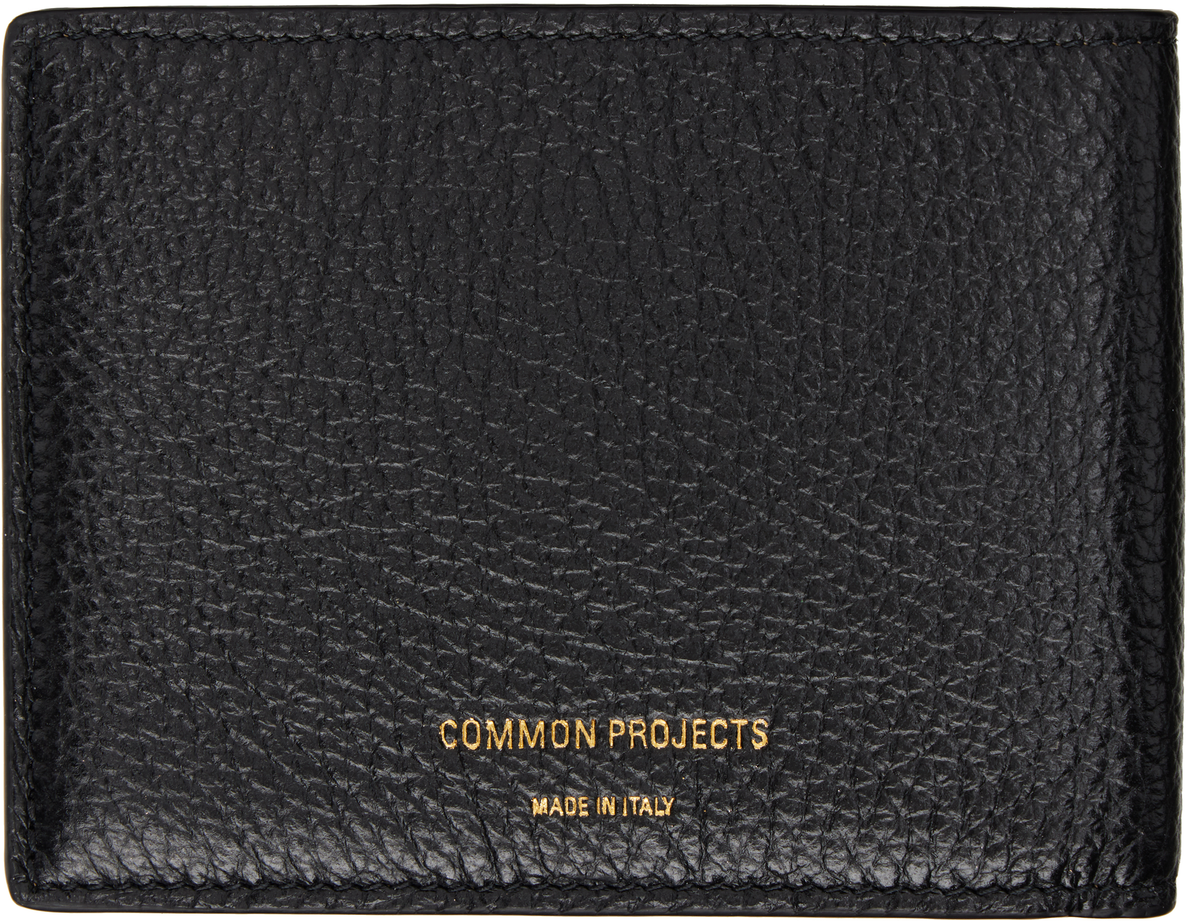 Common Projects Black Standard Wallet