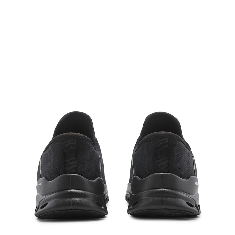 Men's Slip-Ins Glide-Step Zefyr Sneakers (Black/White)