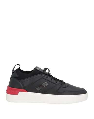 Tod's No_code Man Sneakers Black Size 10.5 Leather, Textile fibers