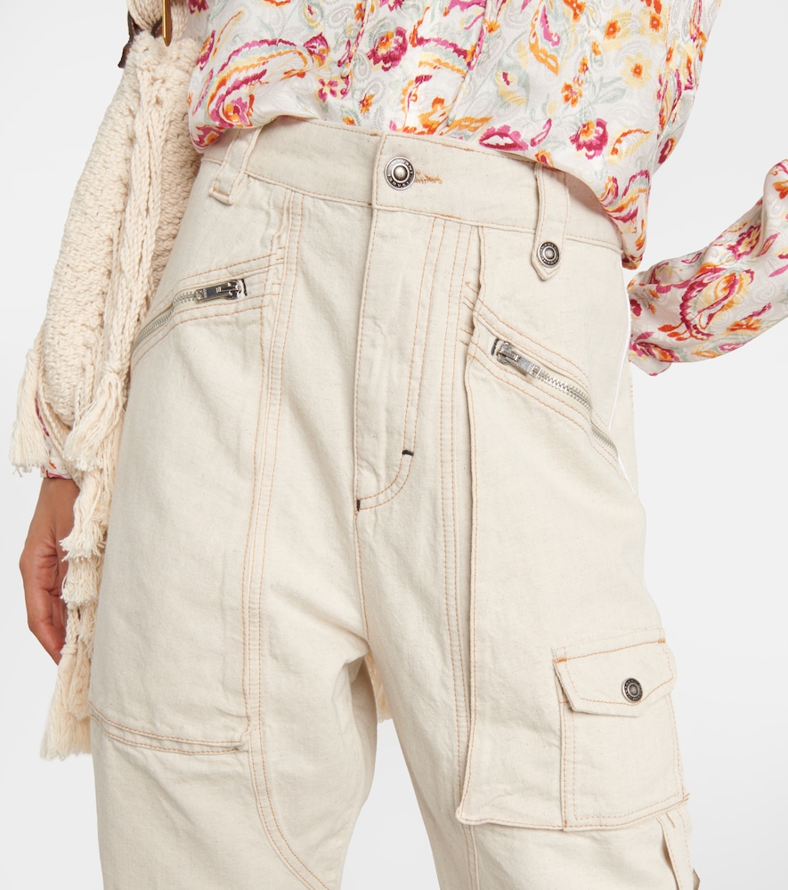 Paciane wide-leg cargo jeans