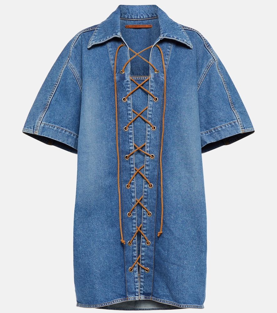 Amos denim minidress