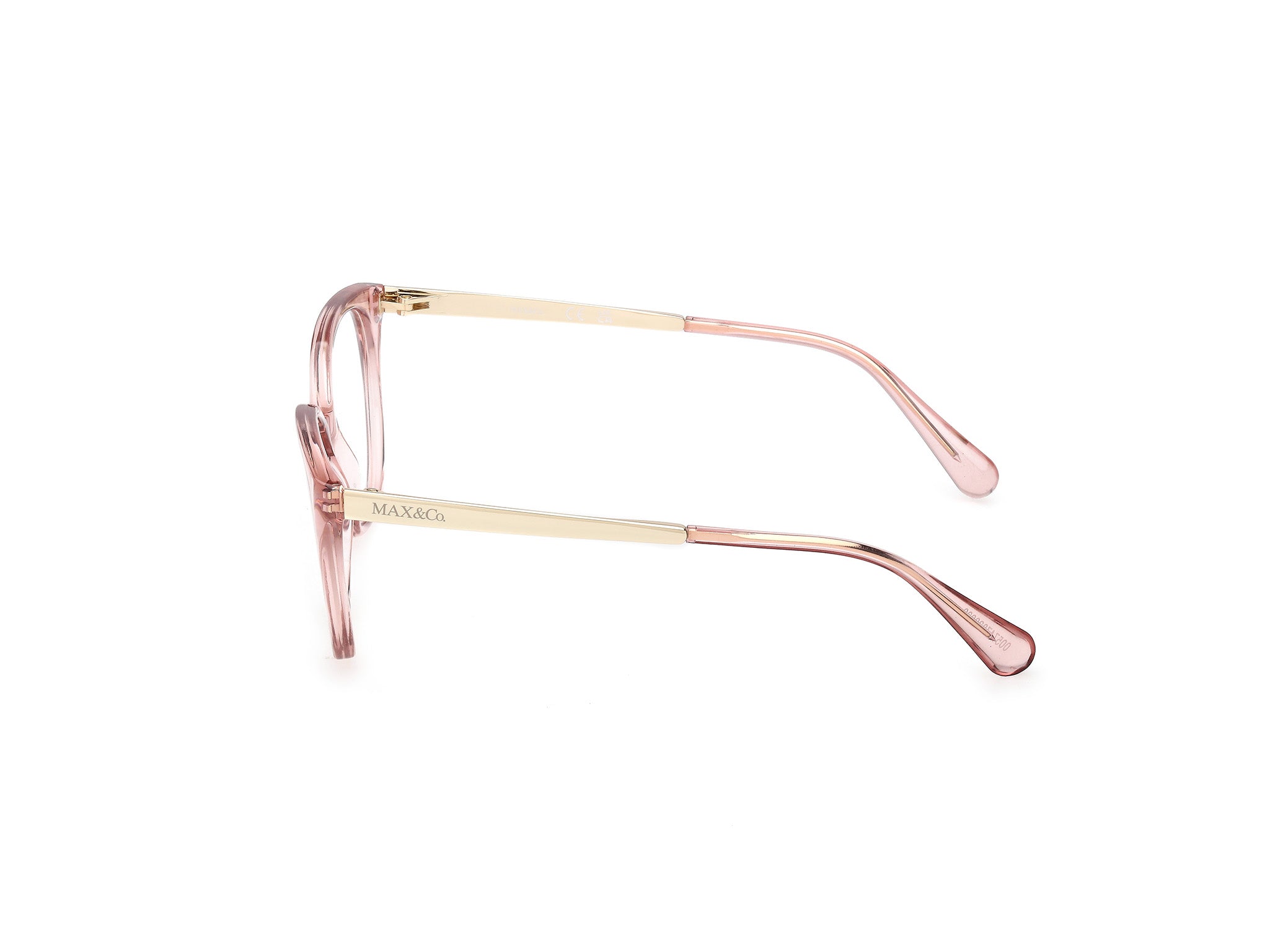 MAX&Co Mujer MAX&Co MO5200 072 Monturas ópticas Inyectado Rosa Redonda Norma