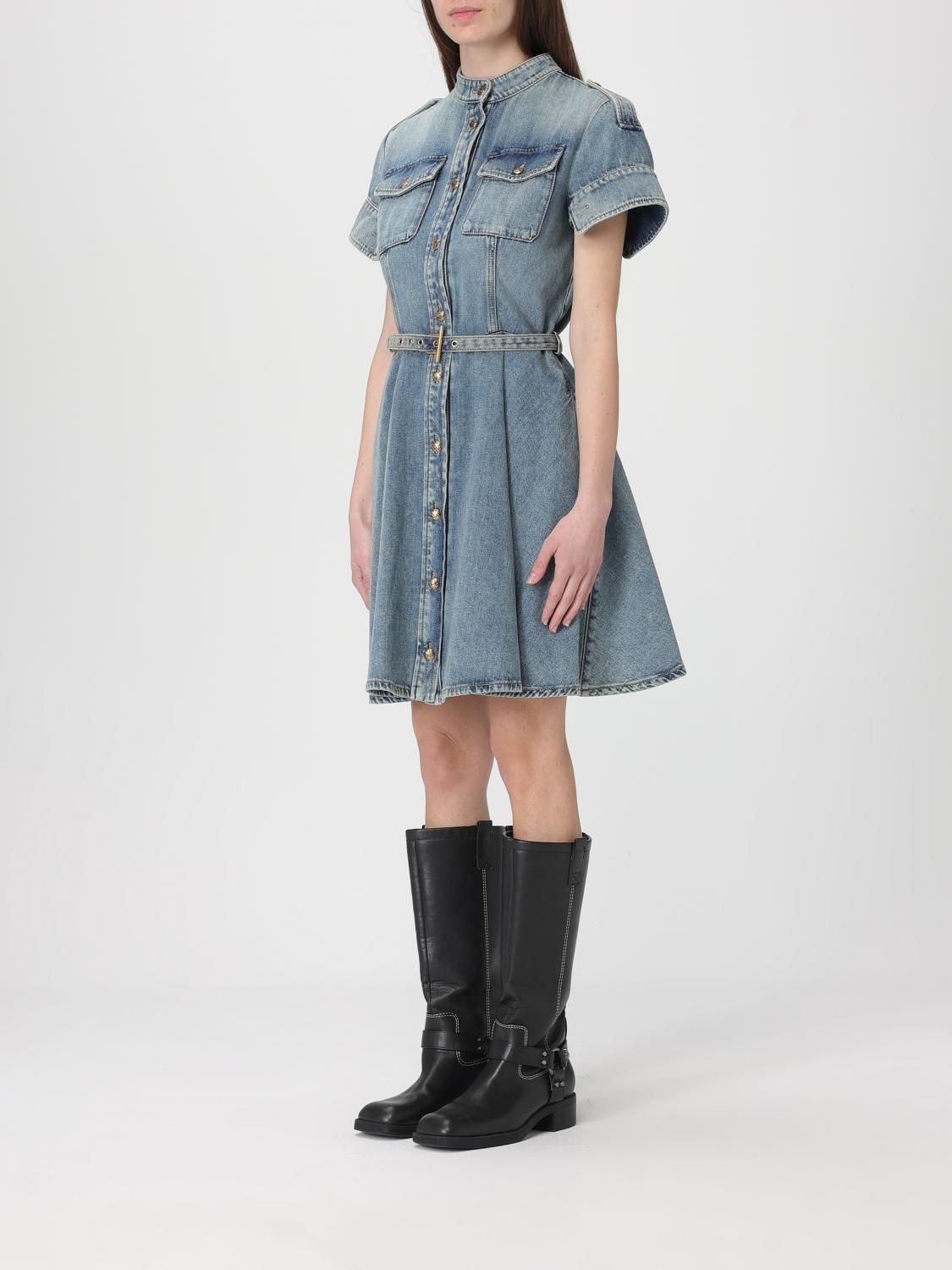 Dress Woman color Denim