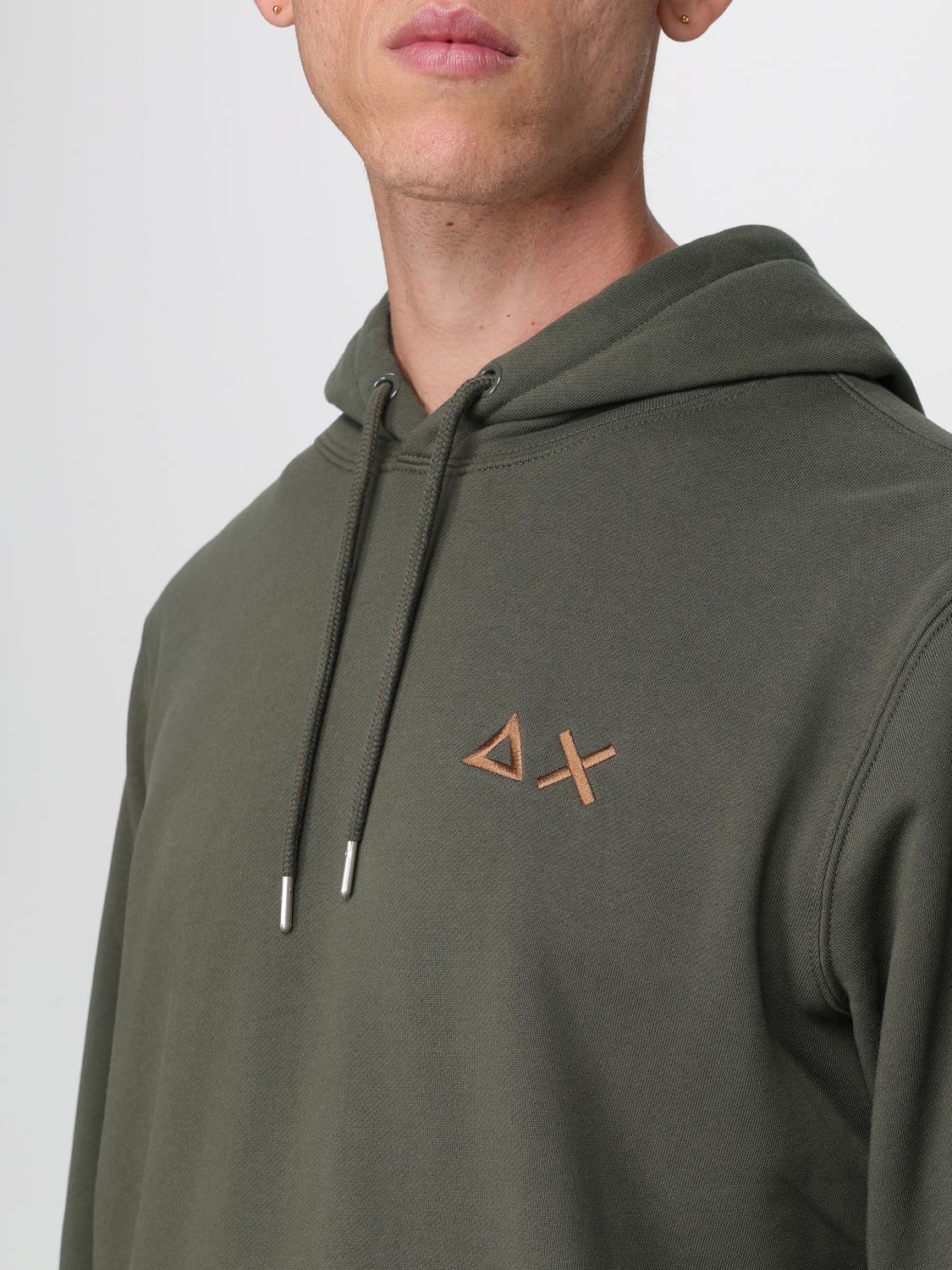 Sweatshirt Men color Military