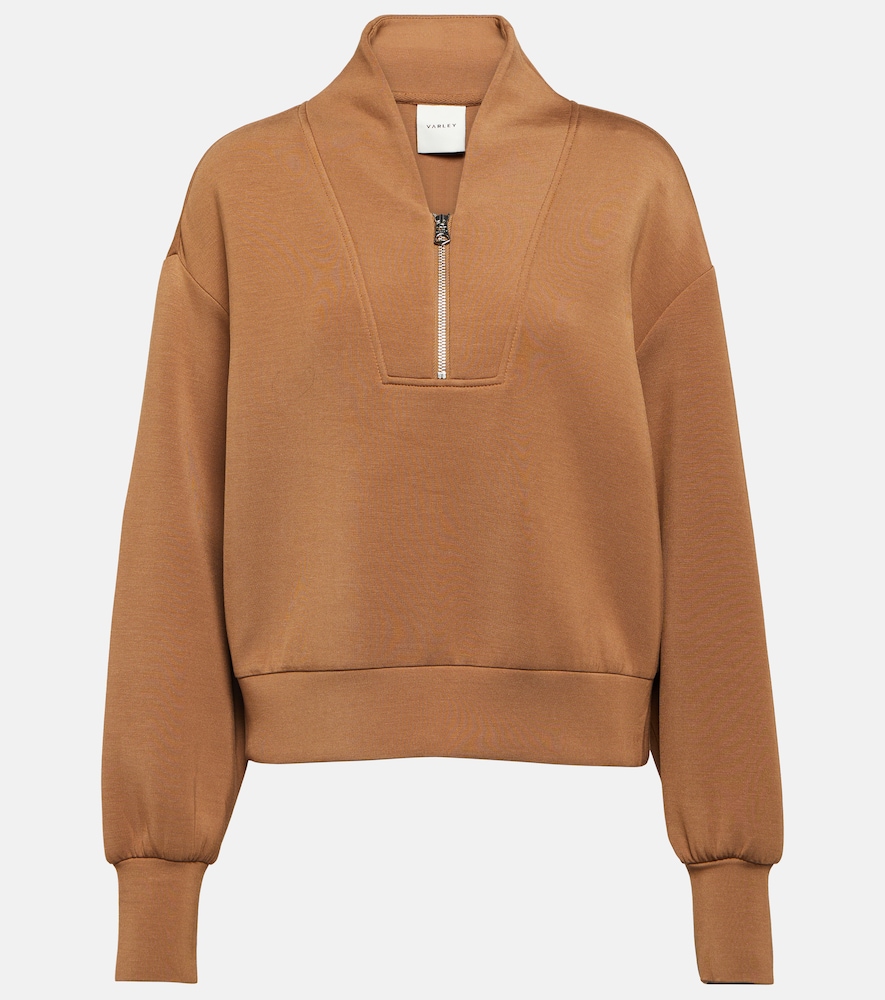 Davidson half-zip sweater