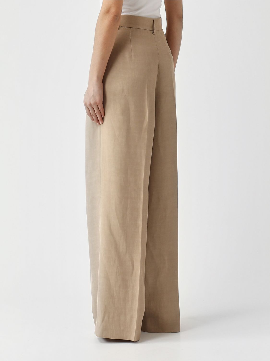 Pants Woman color Brown