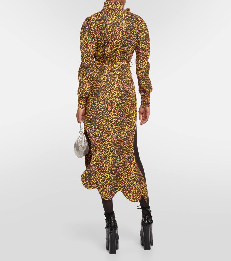 Vivienne Westwood Leopard-print cotton maxi dress