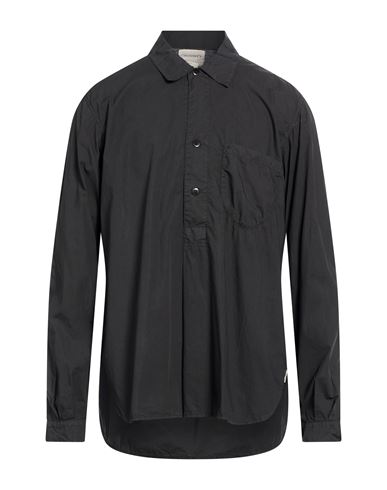Man Shirt Black Size XL Cotton