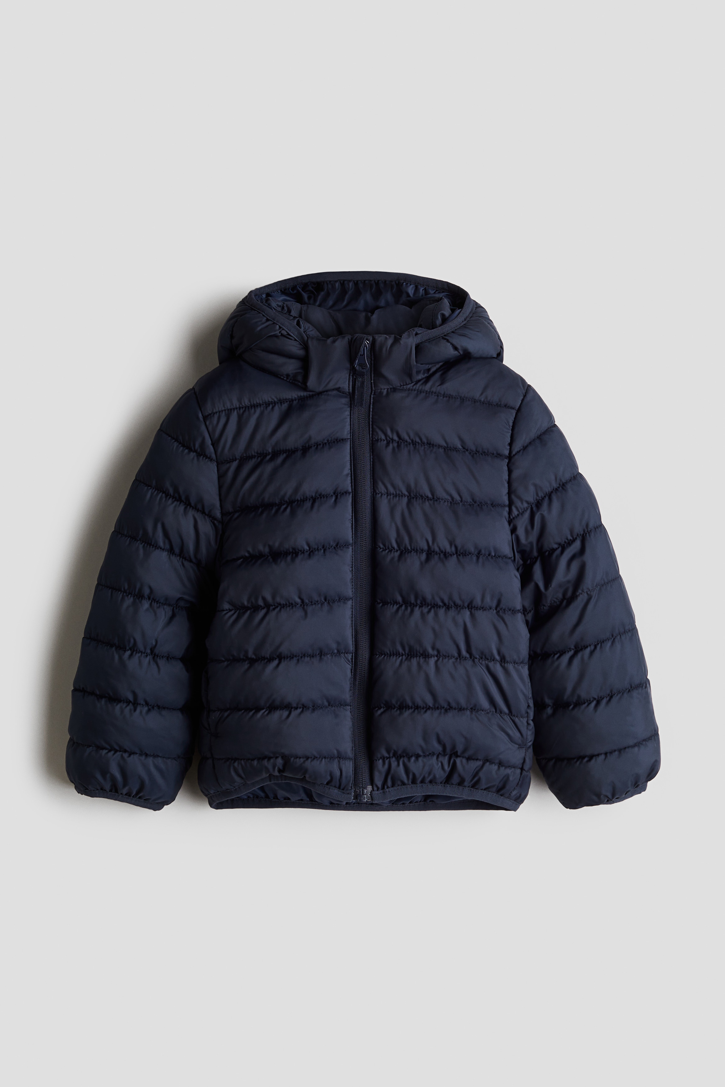 Water Repellent Puffer Jacket - Blue