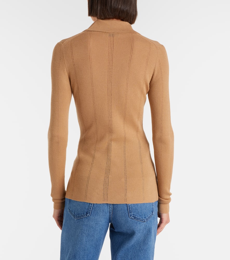 Sophia wool polo sweater