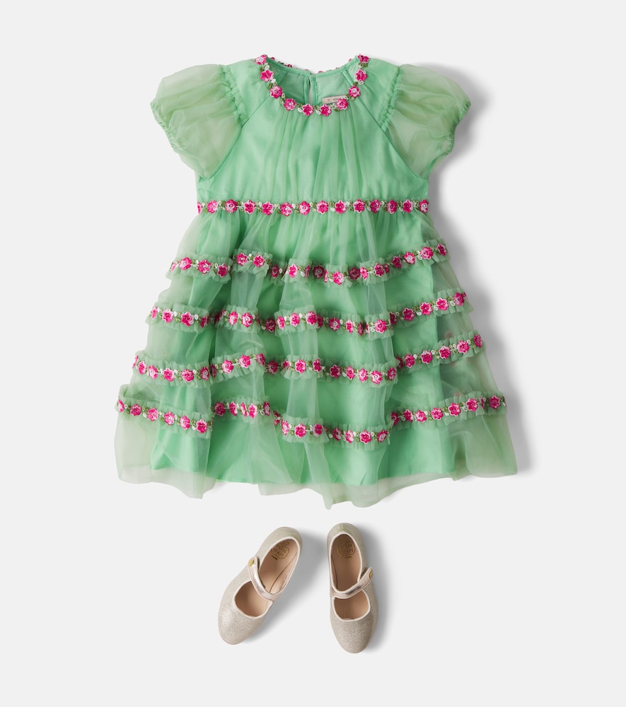 Konges Sløjd Joelle embroidered tulle dress