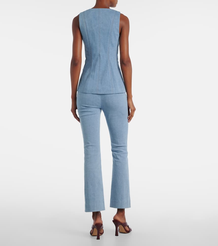 Avalina denim vest