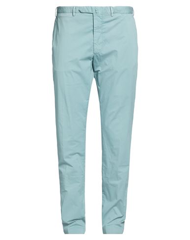 Evoluto Man Pants Slate blue Size 44 Cotton, Elastane