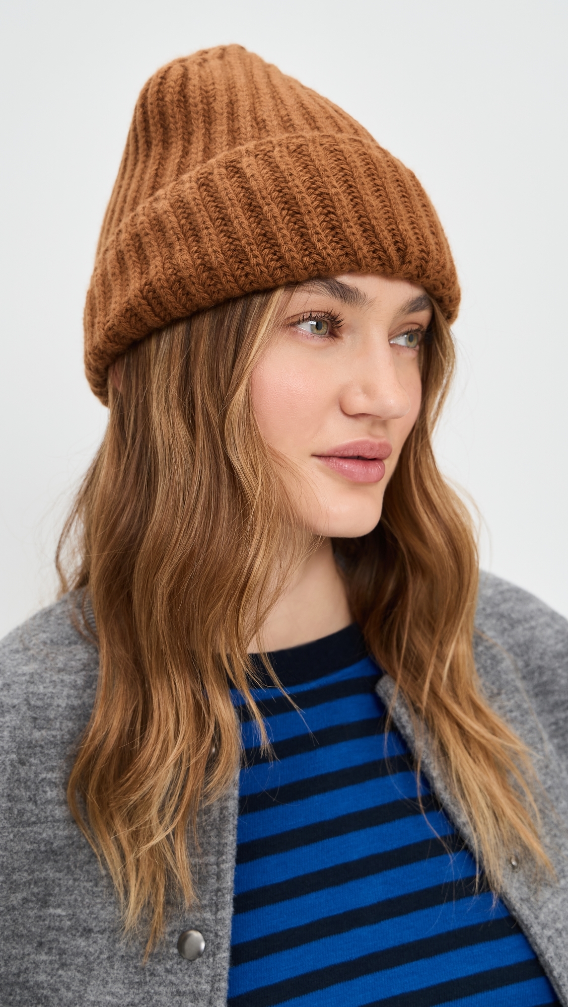 The Cousteau Beanie Caramel One Size