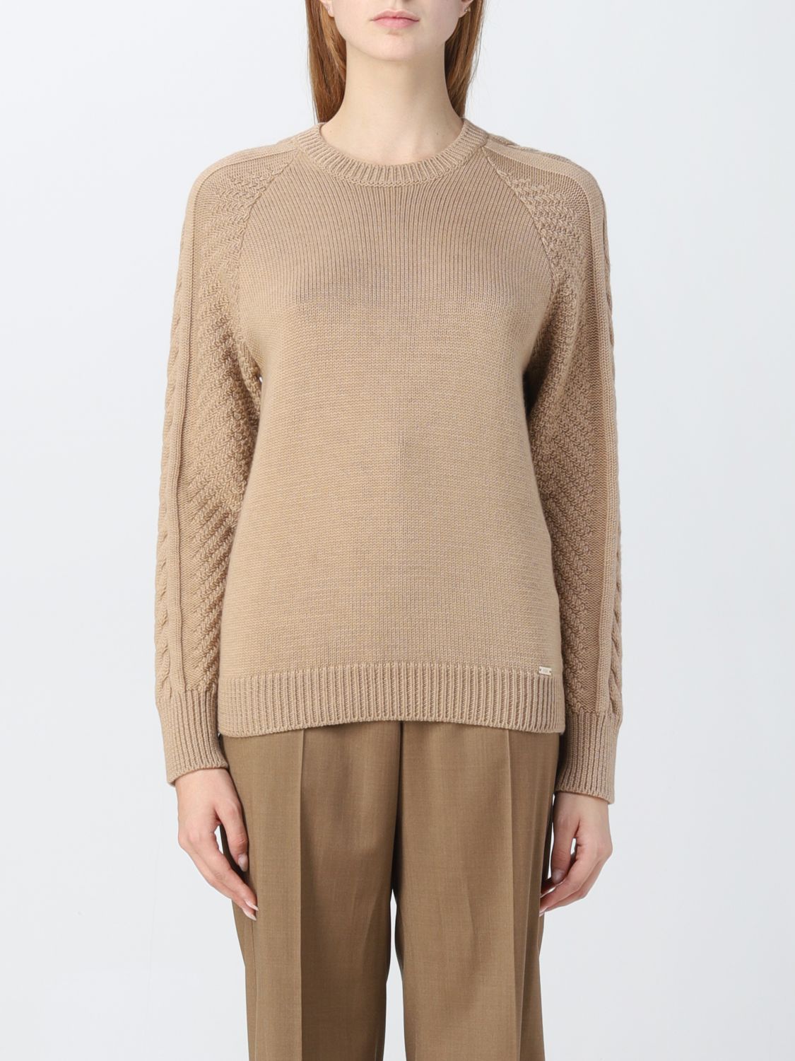 Sweater Woman color Camel