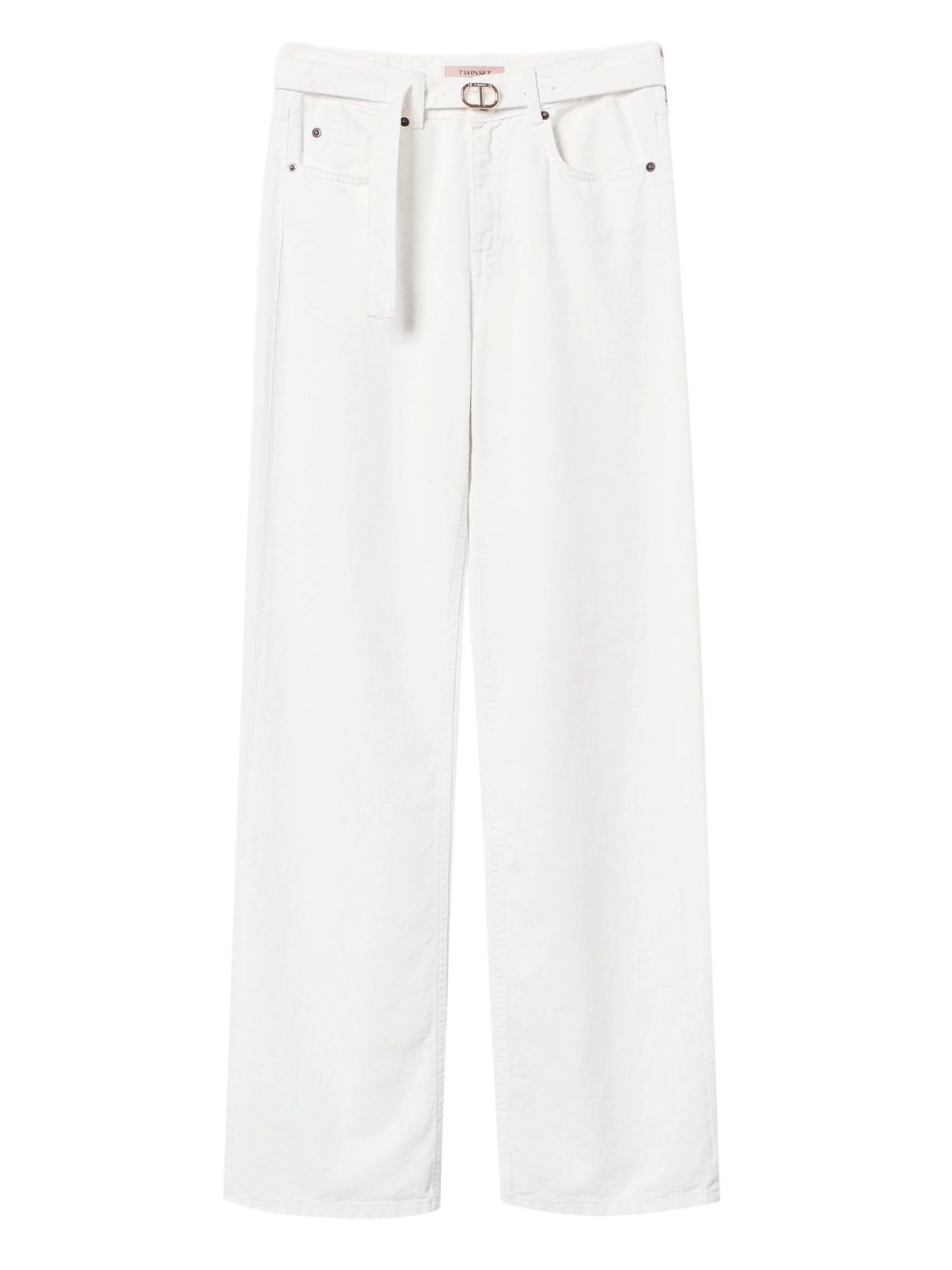 TWINSET wide-leg jeans - White