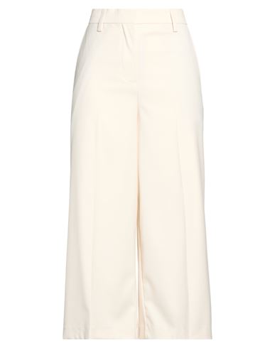 Woman Pants Ivory Size S Polyester, Viscose, Elastane