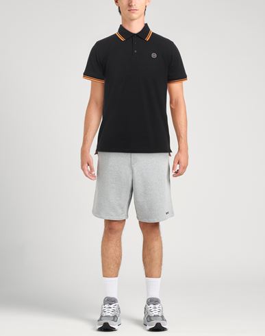 Man Polo shirt Black Size S Cotton