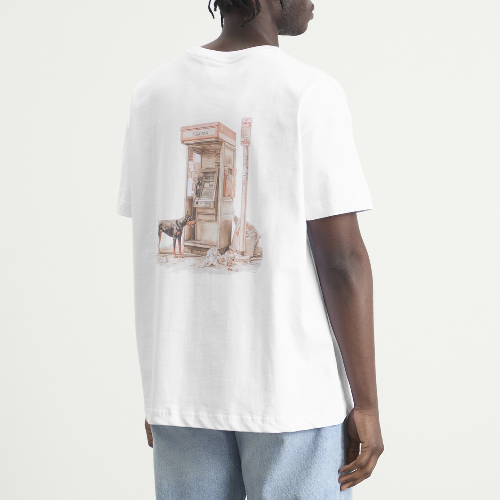 Men's The Line T-Shirt in White