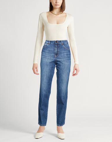 Woman Jeans Blue Size 25 Cotton