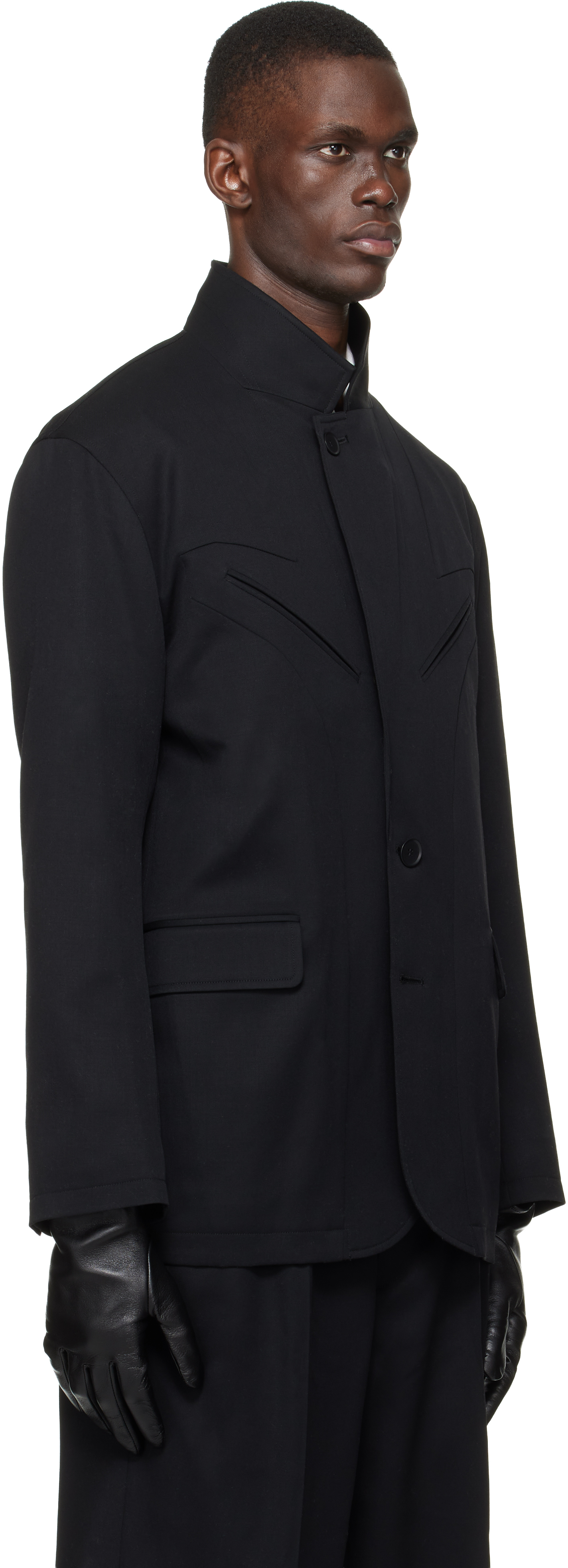 Black Light Wool Blazer