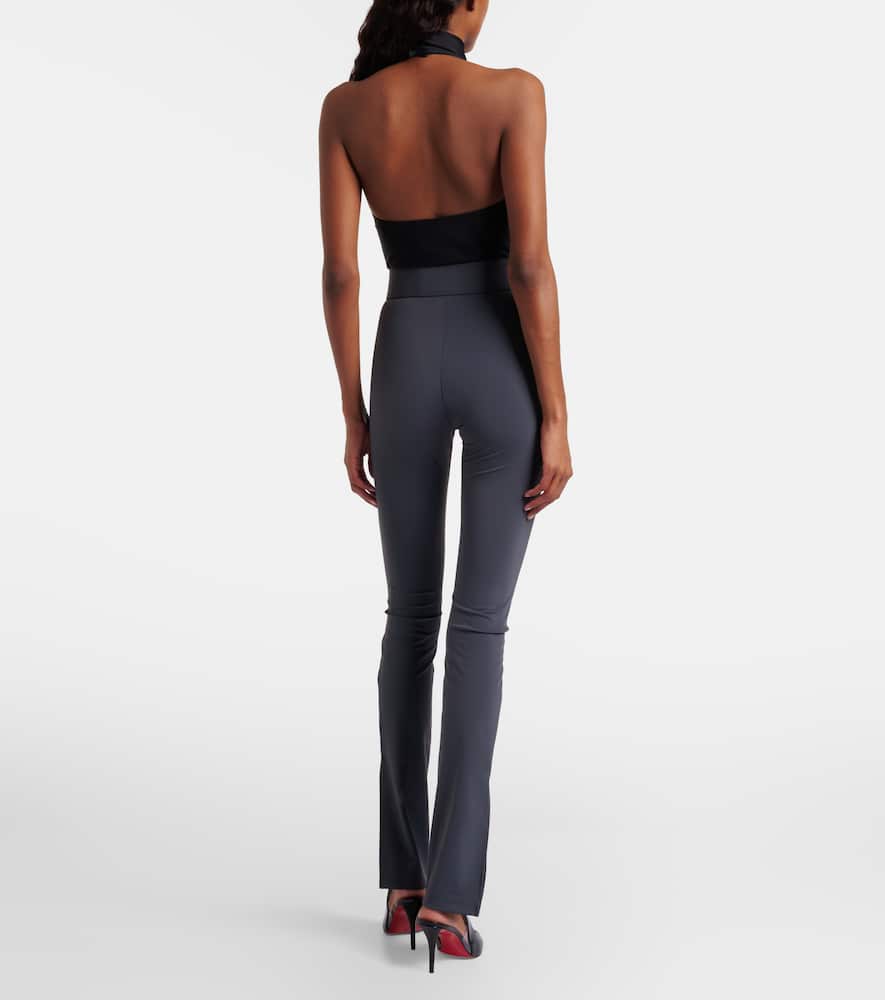 Courrèges Belted jersey pants