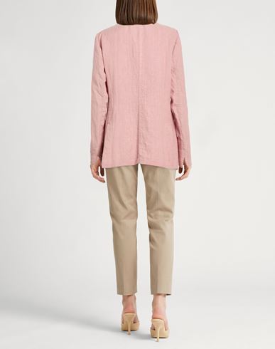 Woman Blazer Antique rose Size L Linen