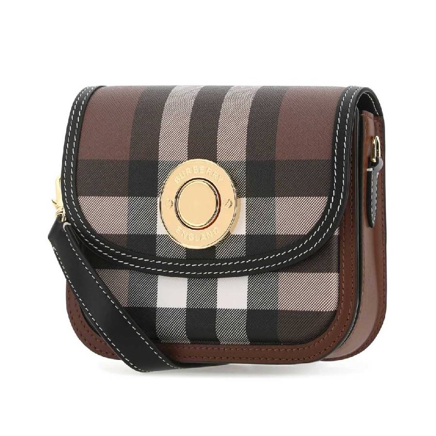 Engraved Logo Elizabeth Crossbody Bag