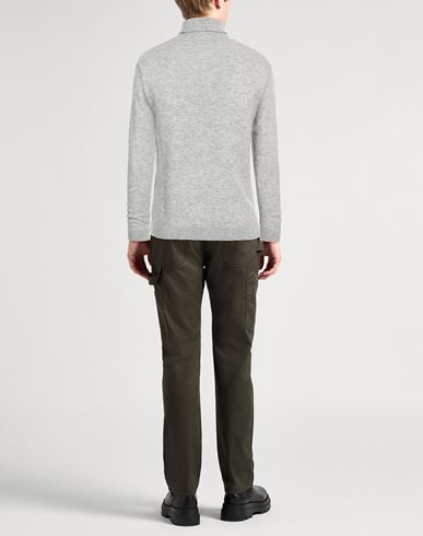 Lab Man Turtleneck Grey Size L Merino Wool, Polyamide, Cashmere