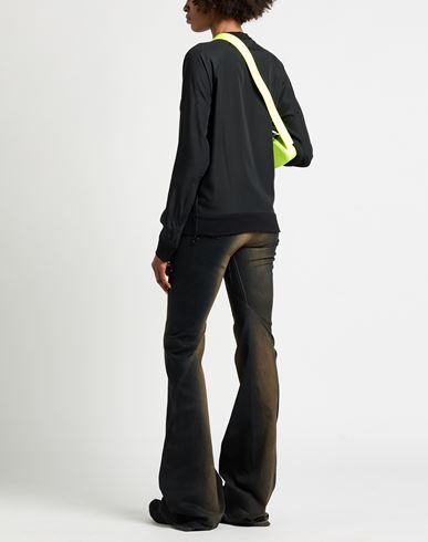 Woman Top Black Size 0 Polyester, Cotton, Elastane