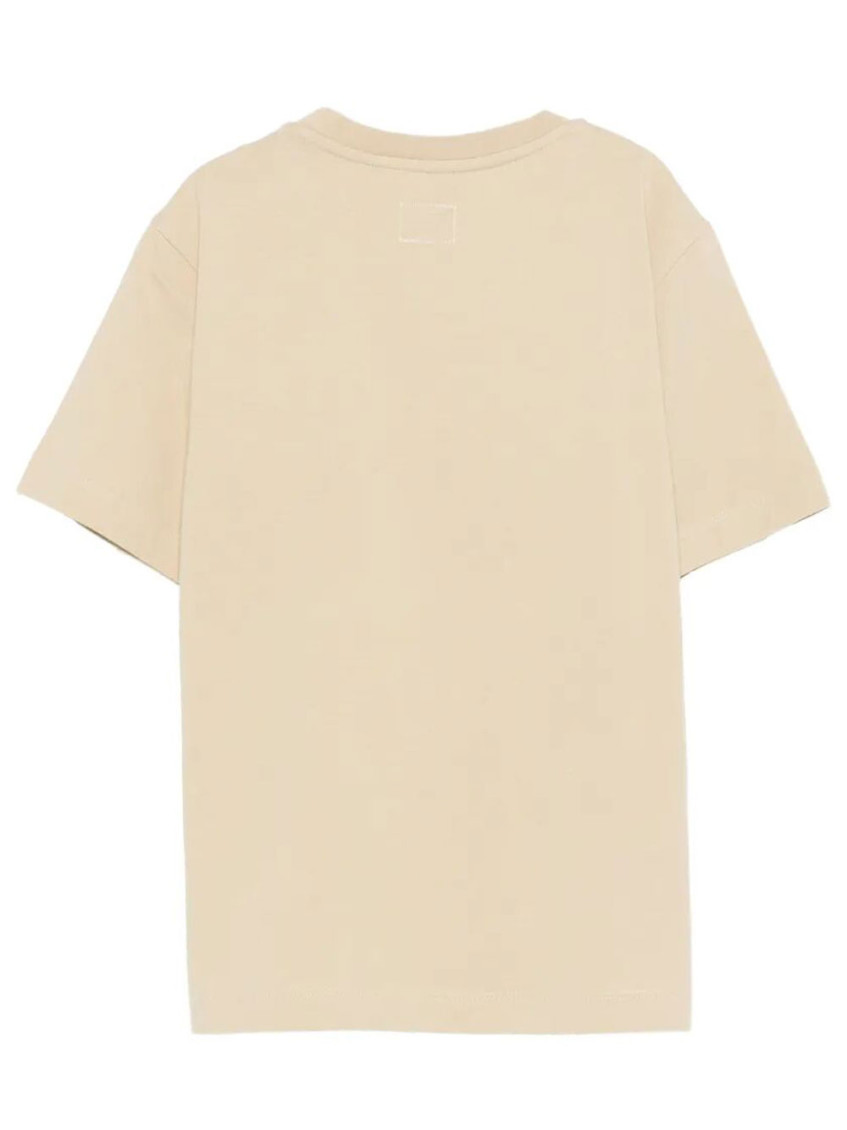 Boys Light Sand Logo T-Shirt