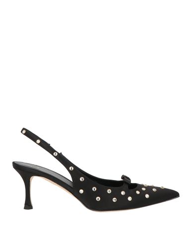 Woman Pumps Black Size 9 Textile fibers