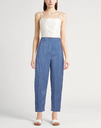 Woman Pants Pastel blue