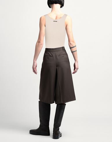 Woman Top Beige Size M Viscose, Polyamide, Metallic fiber