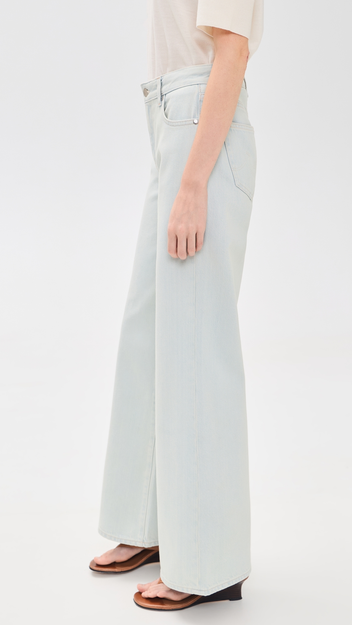 Saige Wide Leg Jeans Luminance