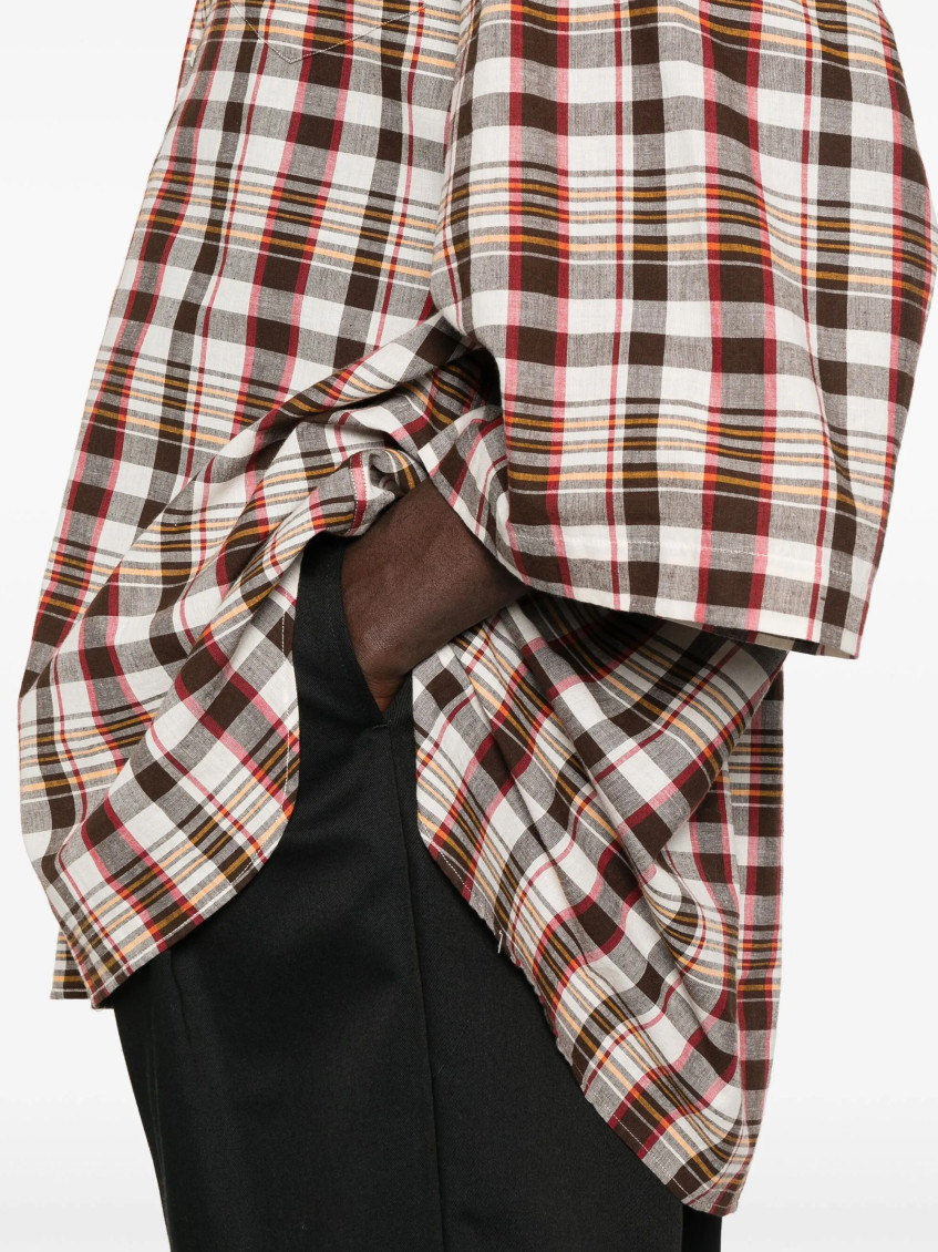 Willy Chavarria Hacienda shirt - Brown