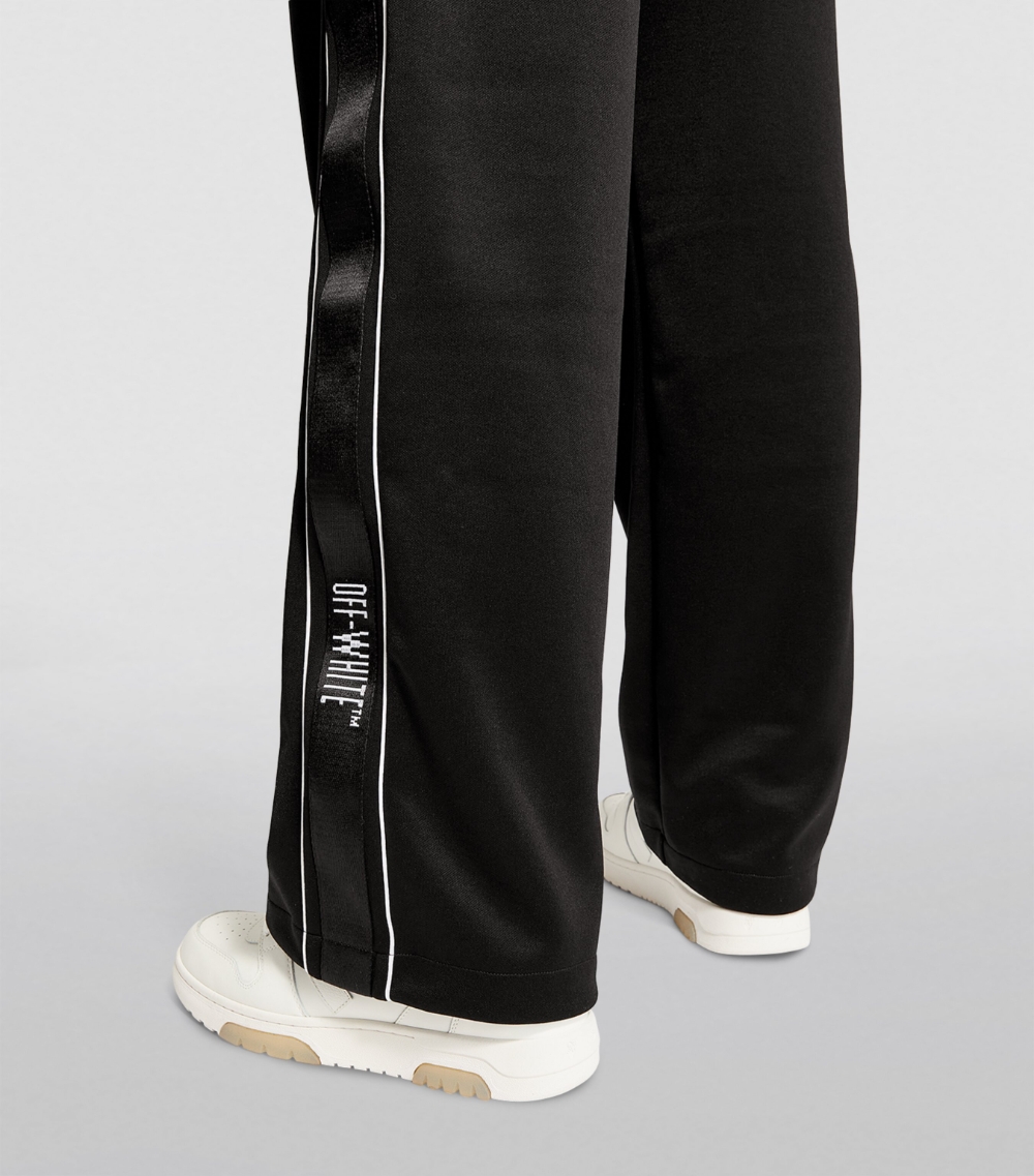 Ribbed-Waist Condenced Sweatpants