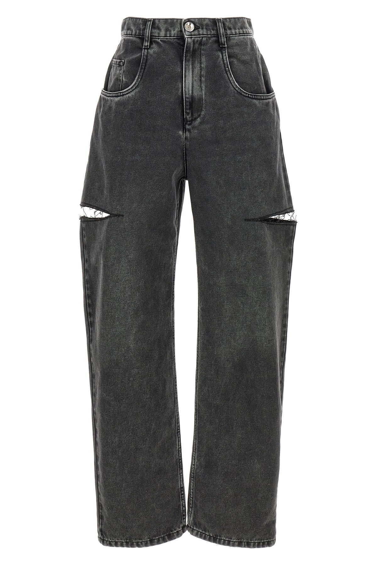 Cut-Out Jeans