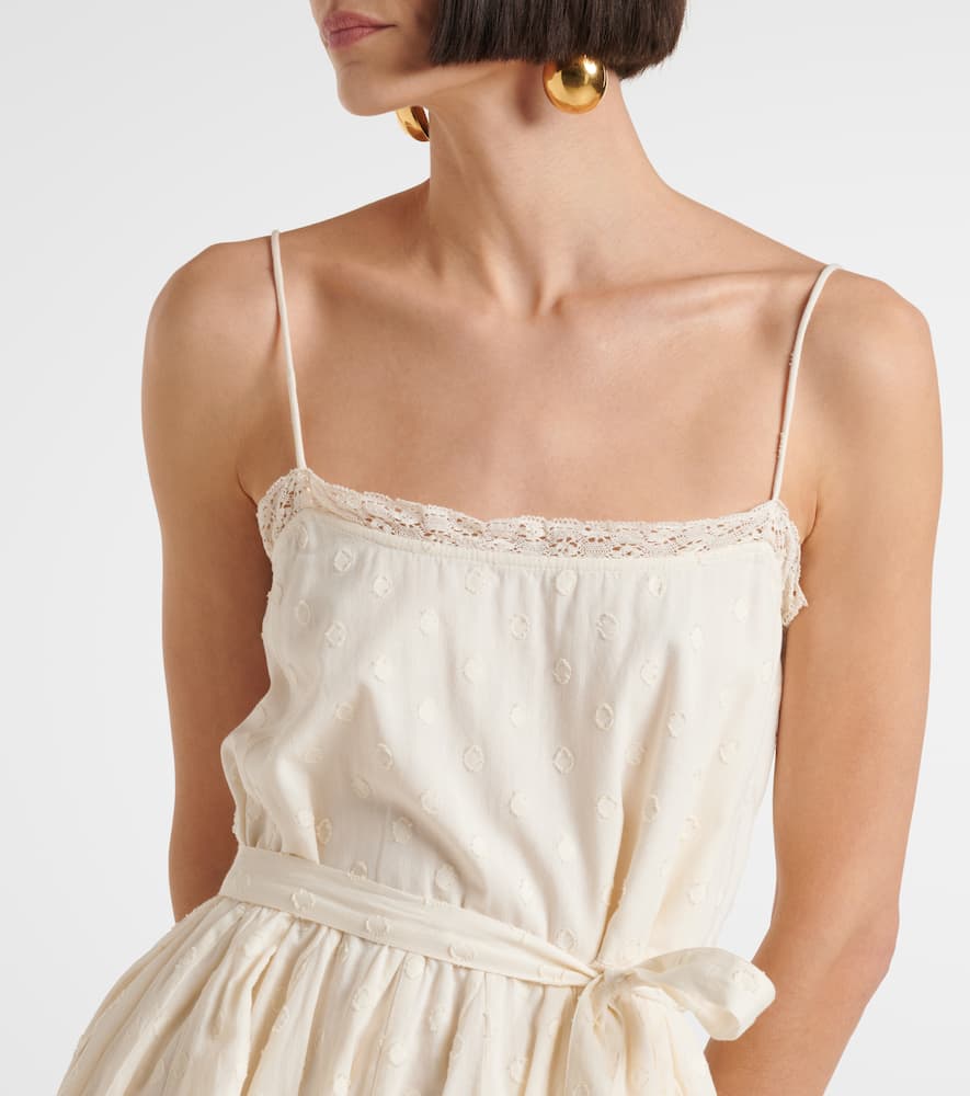 Ulla Johnson Beatriz cotton dobby minidress