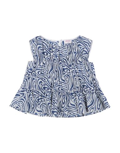 Kid Girl Top Blue Size 10 Polyamide