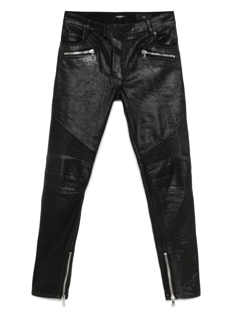 Biker jeans - Black
